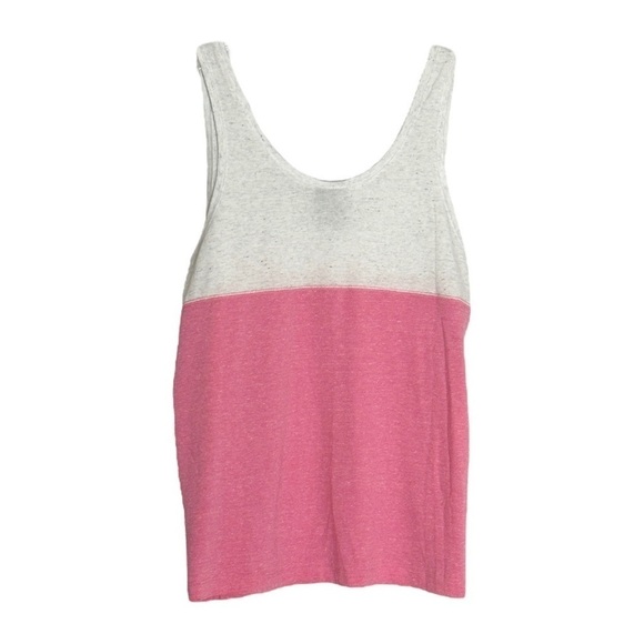 Nike XXL NWT Colorblock Lightweight Heather Pink Standard Fit Scoop Neck Tank - Picture 2 of 9